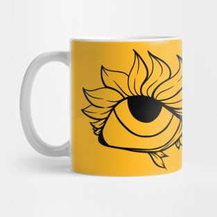 Eye flower Mug